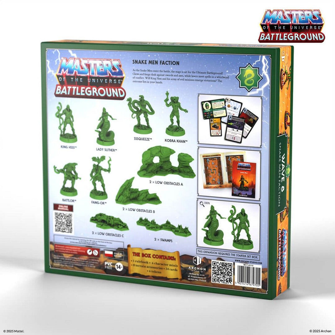 Masters of the Universe Battleground: Wave 8 - Snake Men Faction