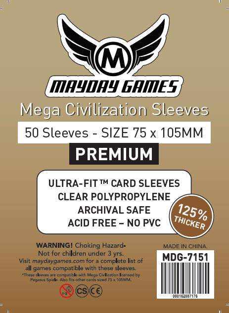 Mayday Games Premium-kvalitet kortlommer
