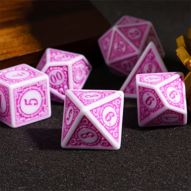 Motif: Bubblegum RPG Dice Set (Foam Brain) (FBG2614)