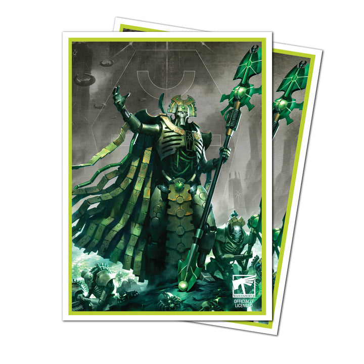 Necrons 105ct APEX DECK PROTECTOR® Sleeves for Warhammer 40,000 (Ultra PRO)