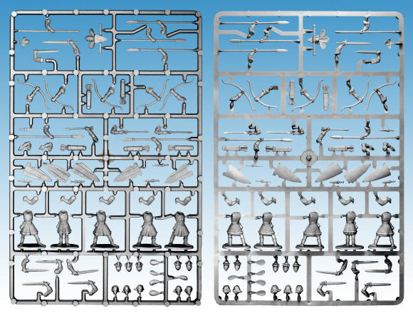 Oathmark: Elf Infantry