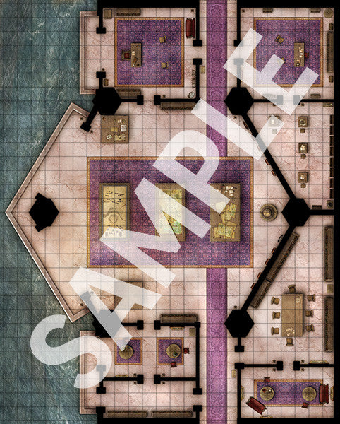 Pathfinder Flip-Mat: Command Center