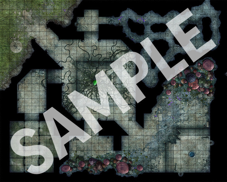 Pathfinder Flip-Mat: Primal Dungeon
