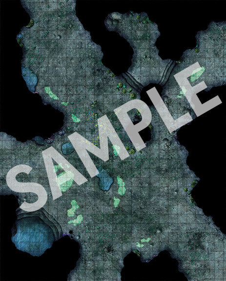 Pathfinder Flip-Mat: Crossroads Cavern