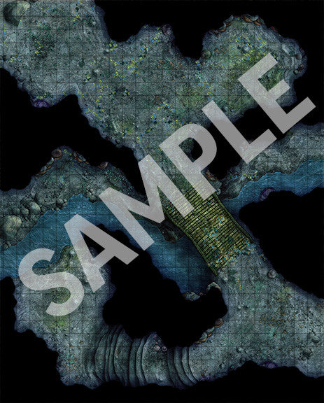 Pathfinder Flip-Mat: Crossroads Cavern