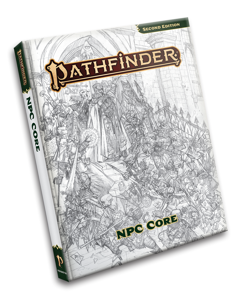 Pathfinder NPC Core Sketch Cover