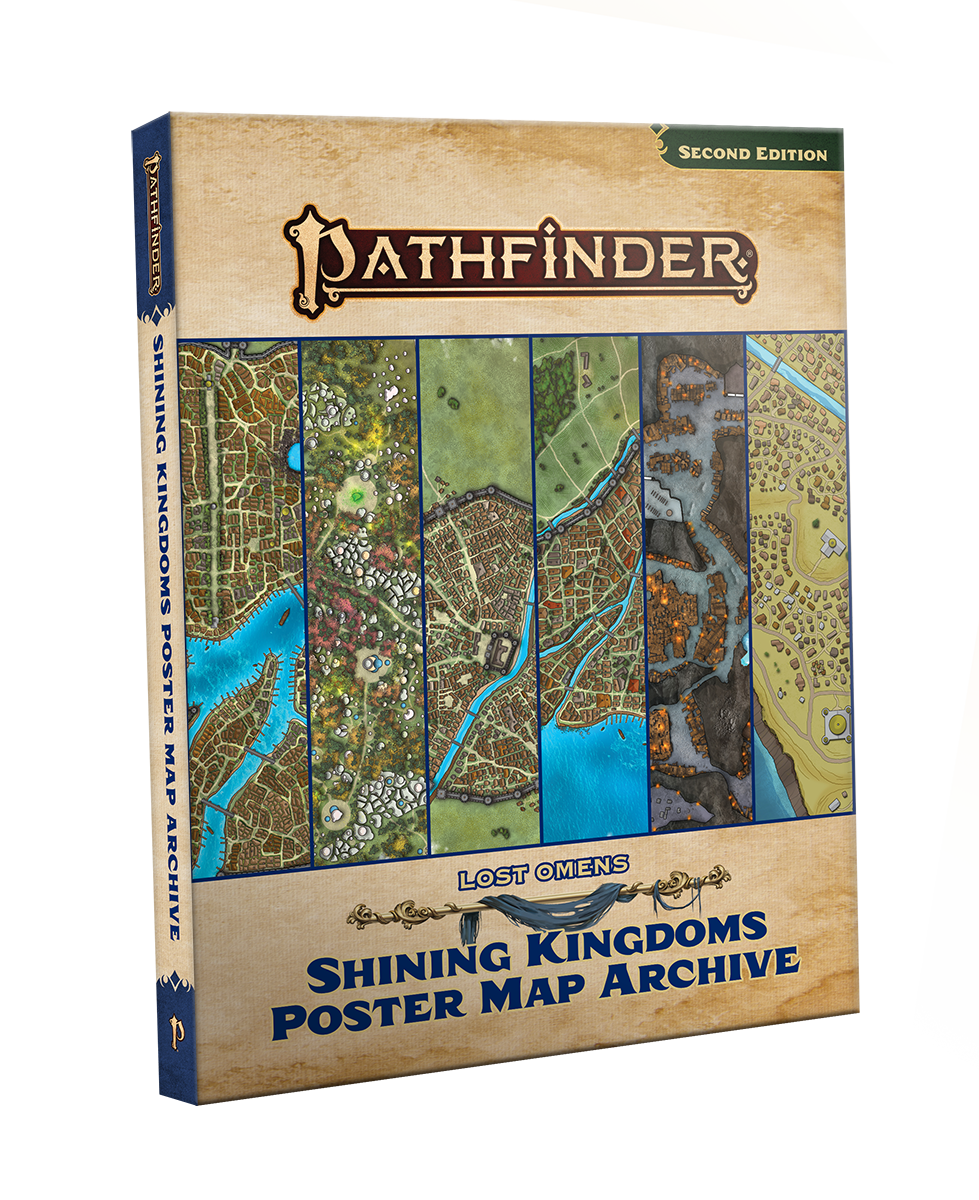 Pathfinder Lost Omens: Shining Kingdoms Poster Map Archive