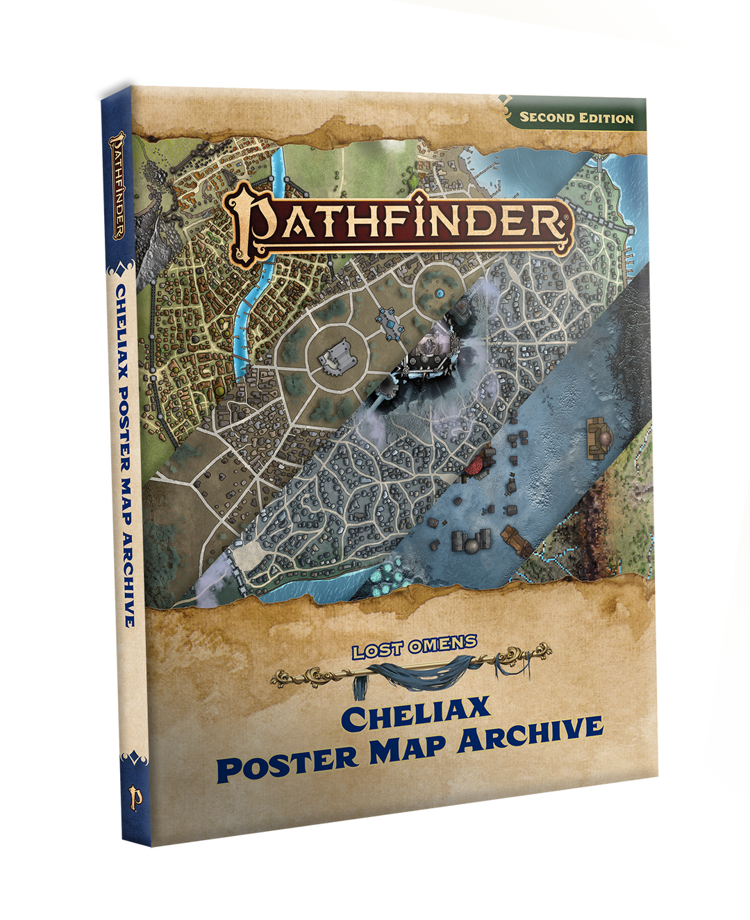 Pathfinder Lost Omens Cheliax, Infernal Inheritance Poster Map Archive