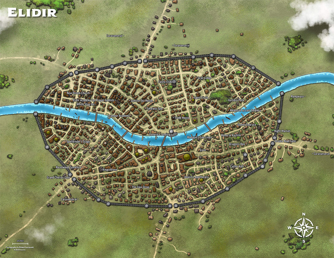 Pathfinder Lost Omens Cheliax, Infernal Inheritance Poster Map Archive