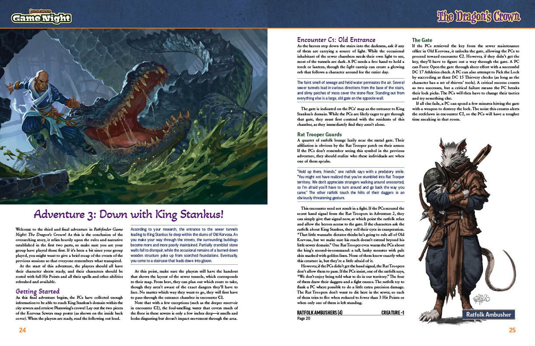 Pathfinder Game Night: The Dragon's Crown