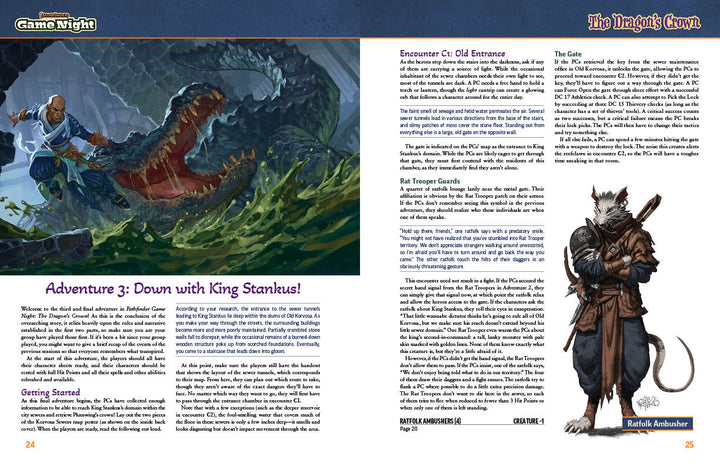 Pathfinder Game Night: The Dragon's Crown