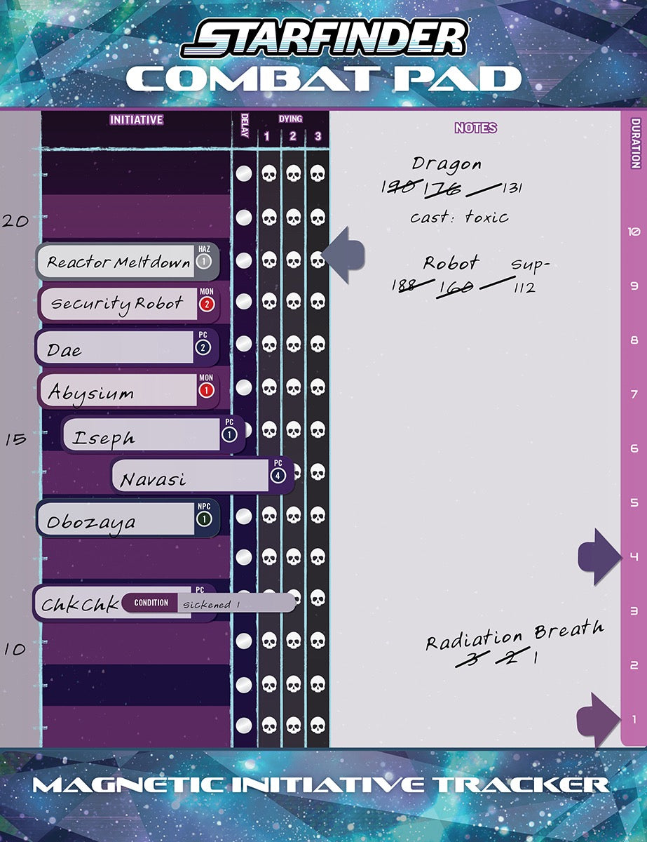Starfinder Combat Pad