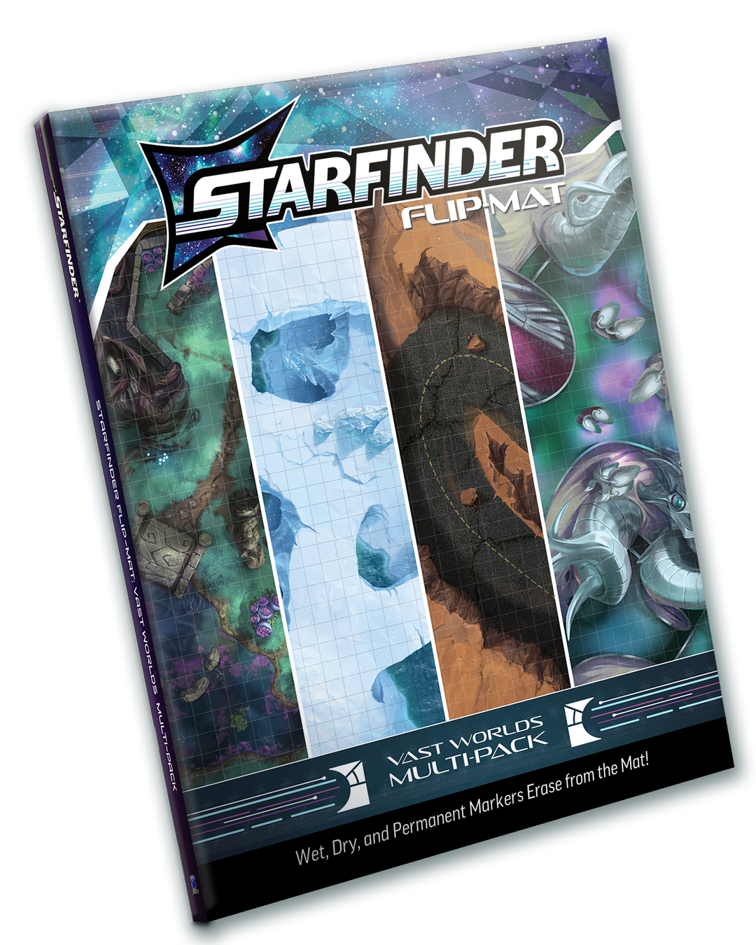 Starfinder Flip-Mat: Vast Worlds Multi-Pack