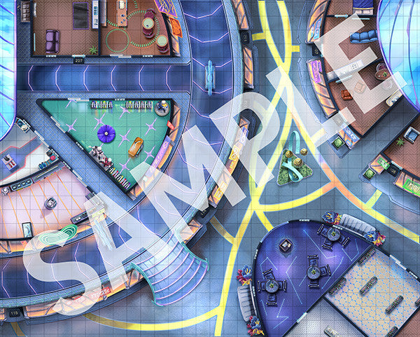 Starfinder Flip-Mat: Absalom Station Multi-Pack