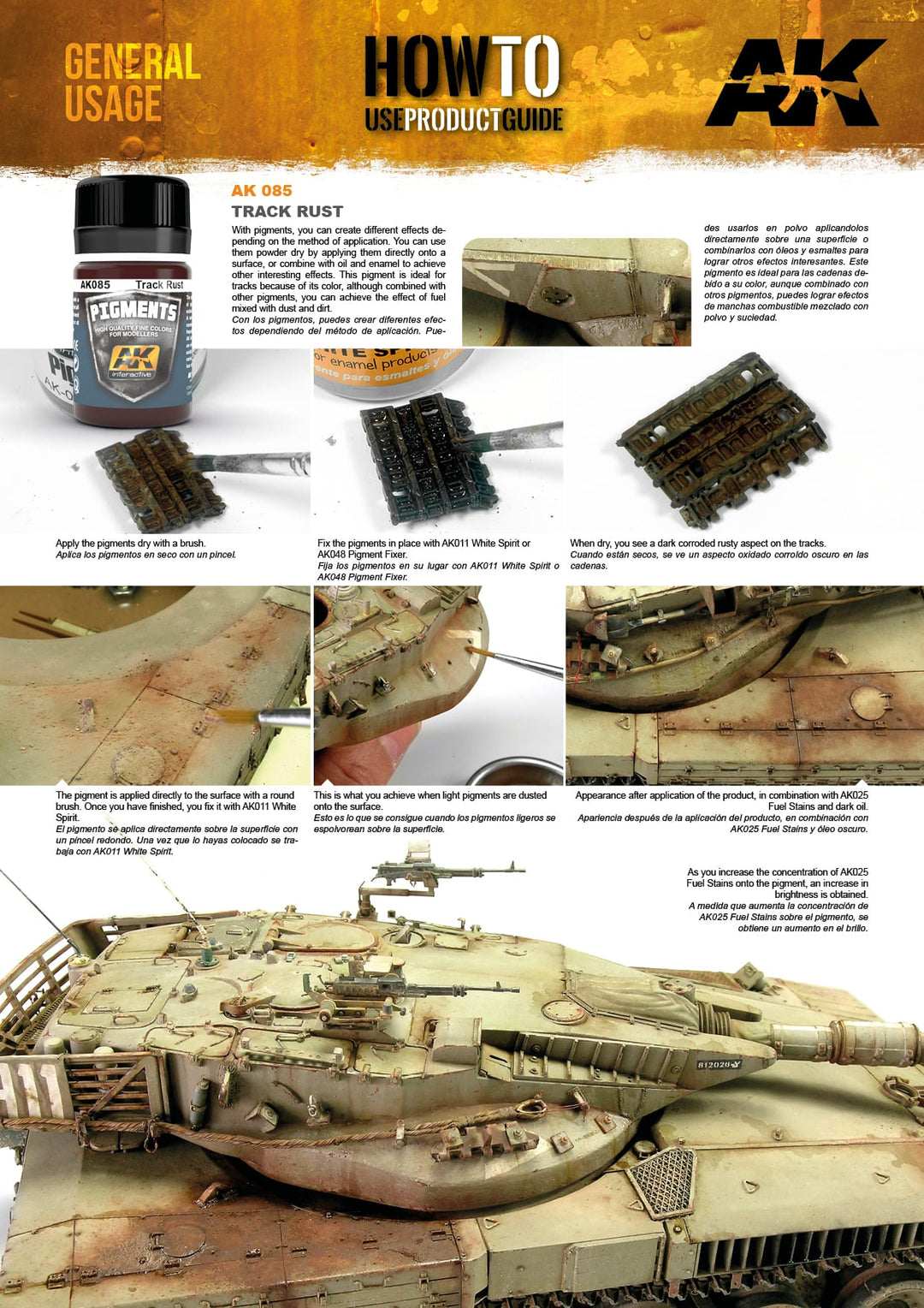 Pigments: Track Rust (AK Interactive) (AK085) (79)
