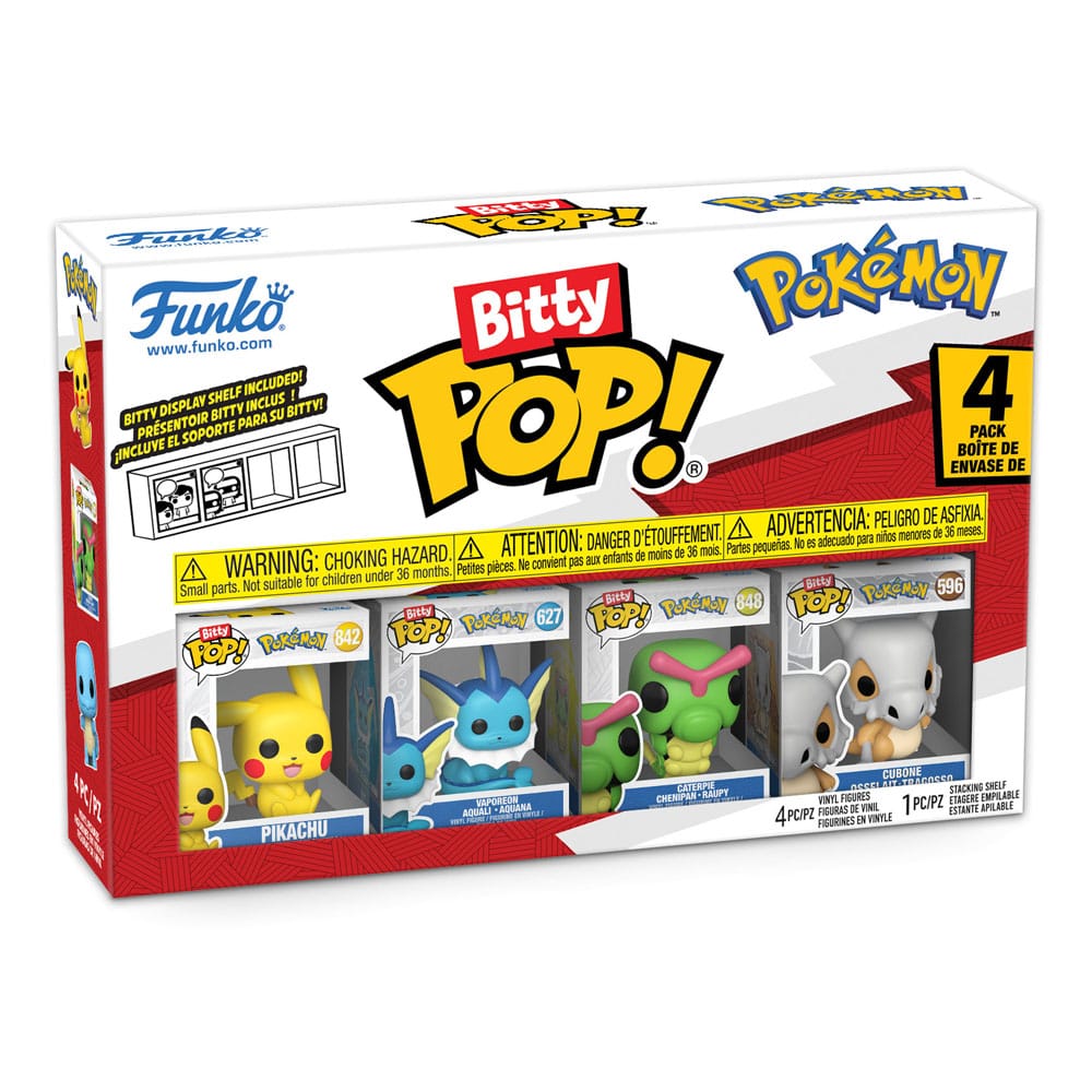 Pokémon Bitty POP! Vinyl Figure 4-Pack Series 1