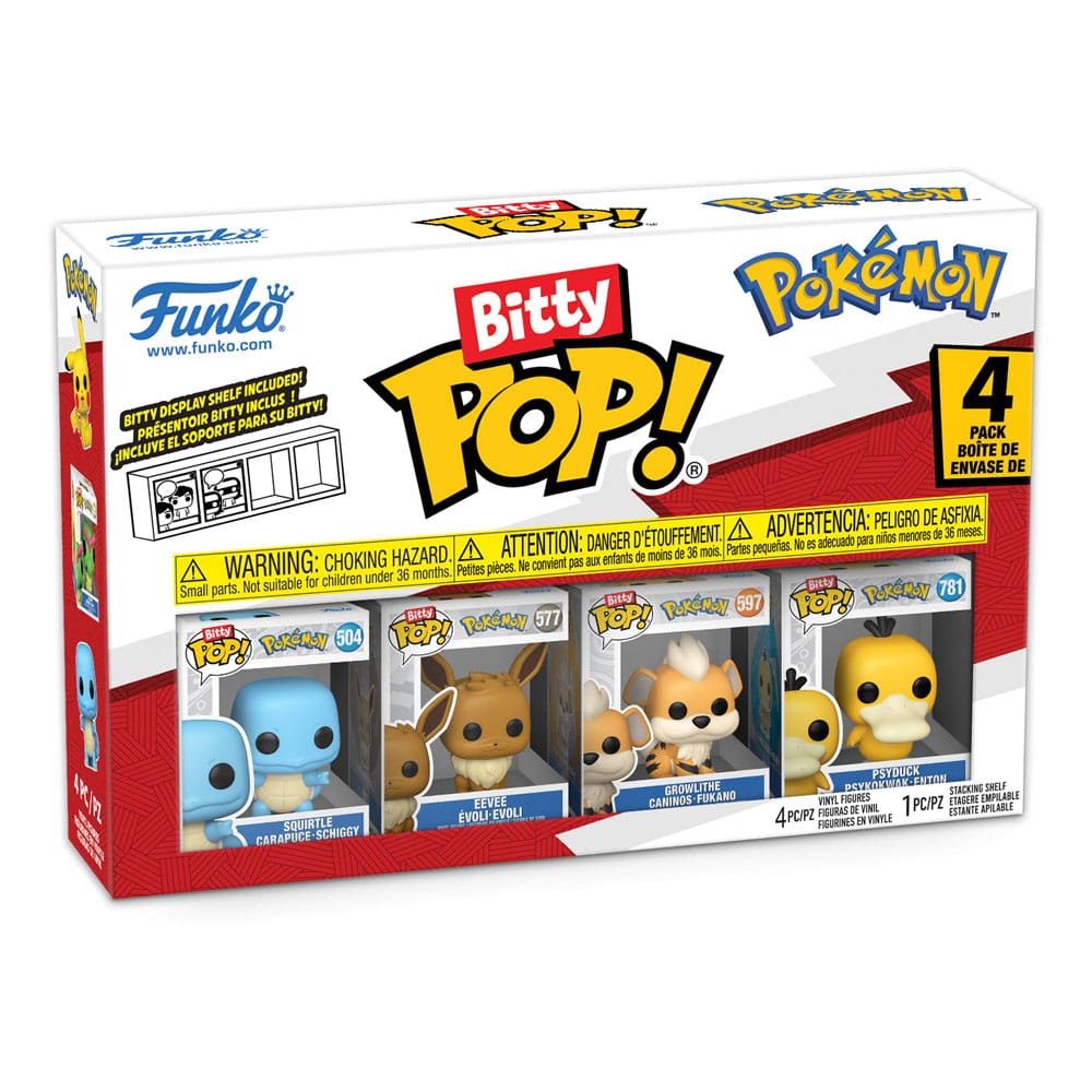 Pokémon Bitty POP! Vinyl Figure 4-Pack Series 4
