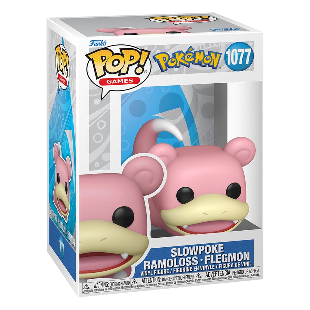Pokemon POP! Games Vinyl Figure Slowpoke 9 cm