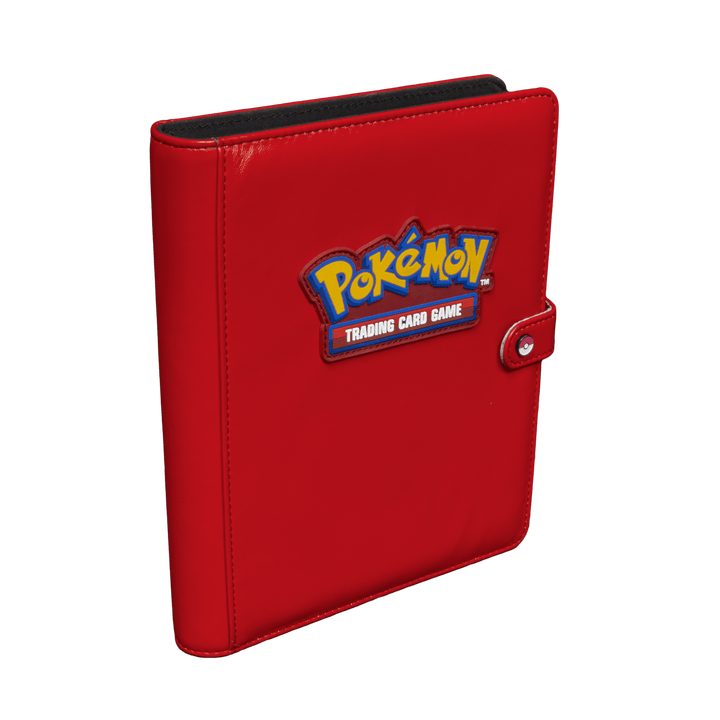 Premium Red 4-Pocket Snap Binder for Pokémon (Ultra PRO)