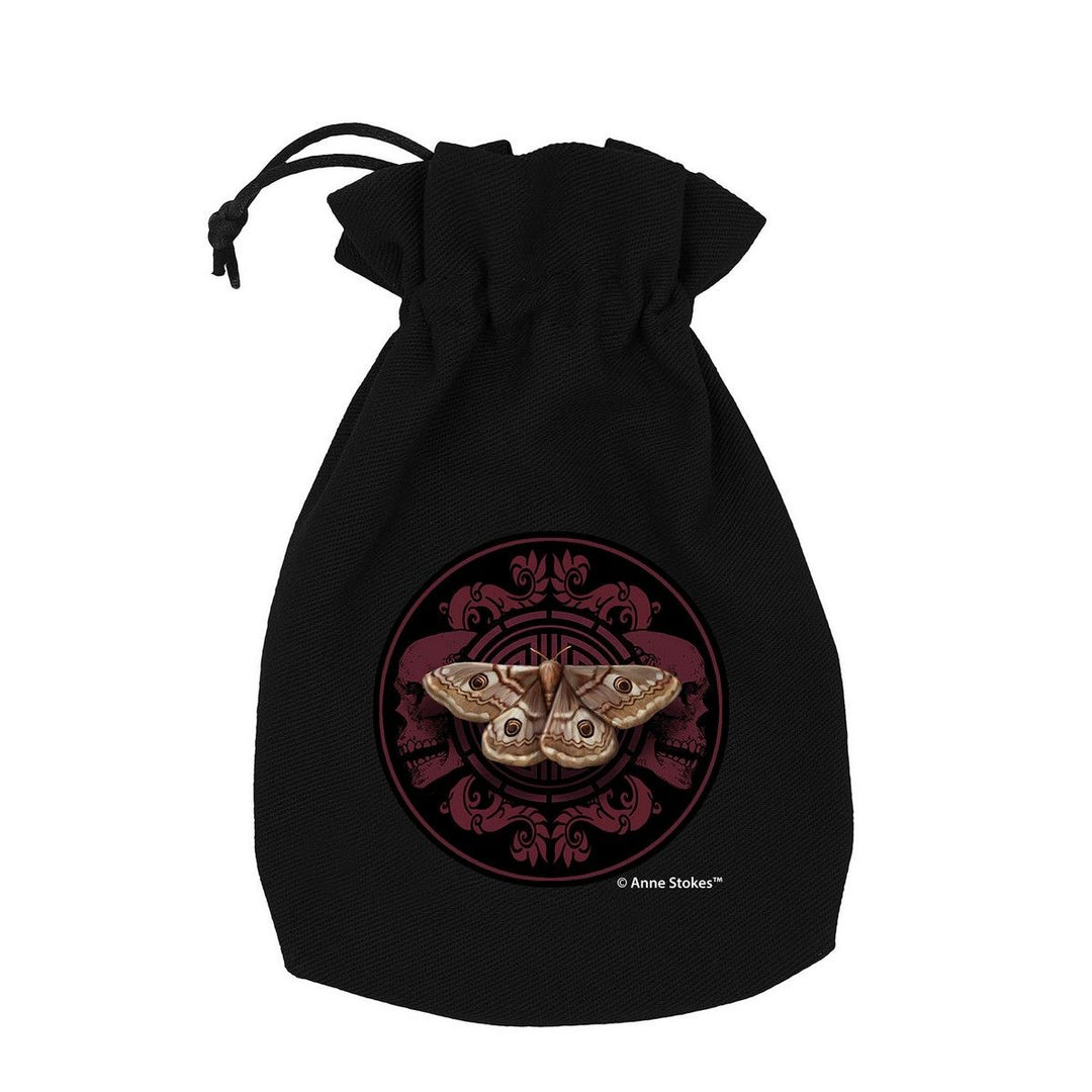Anne Stokes Dice Pouch: Magic Moth (Q-Workshop) (BAST210)