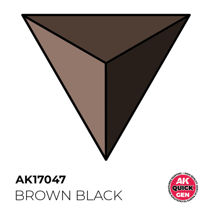 Quick Gen: Brown Black (AK Interactive) (AK17047)
