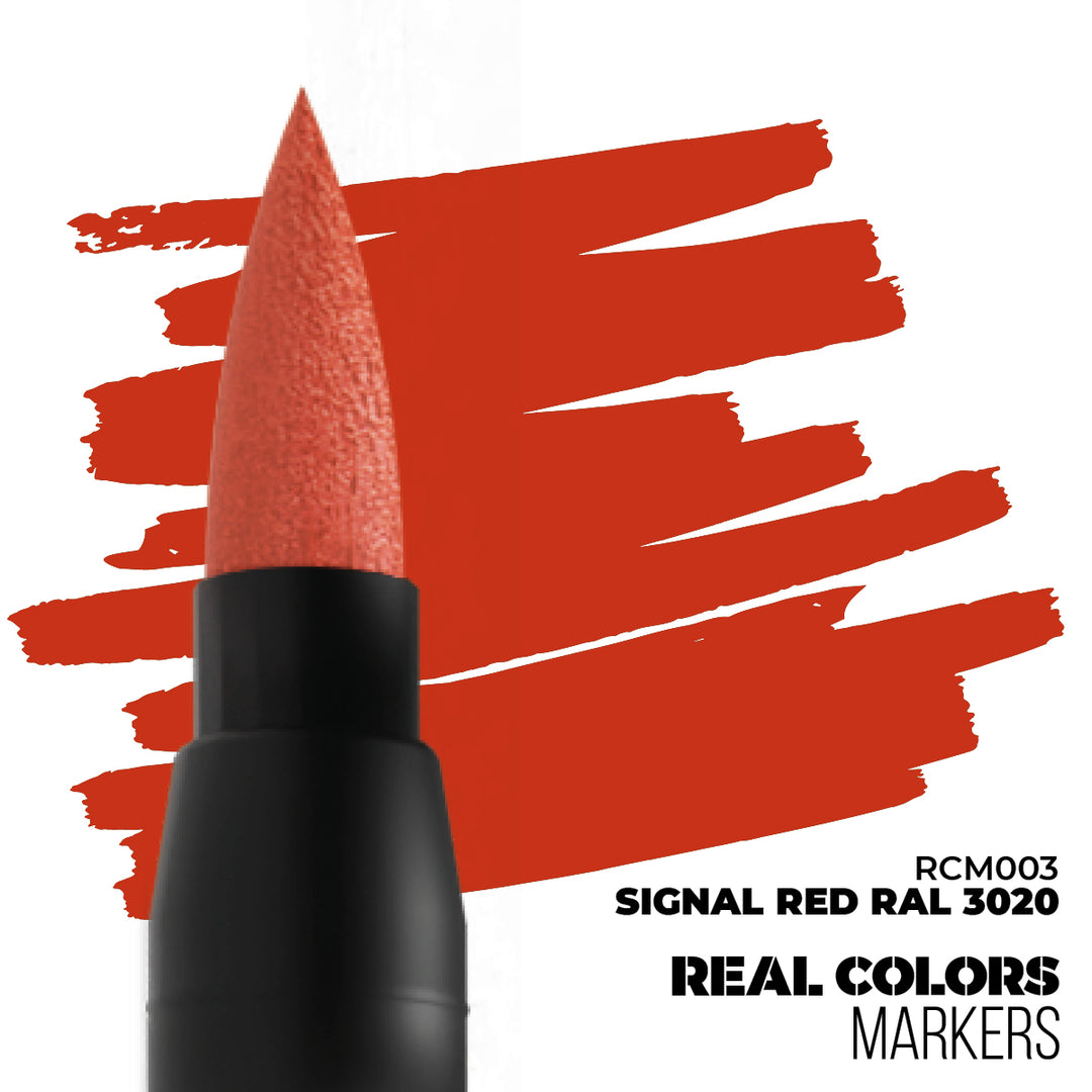 Real Colors Markers: Signal Red RAL 3020 (AK Interactive) (RCM003)