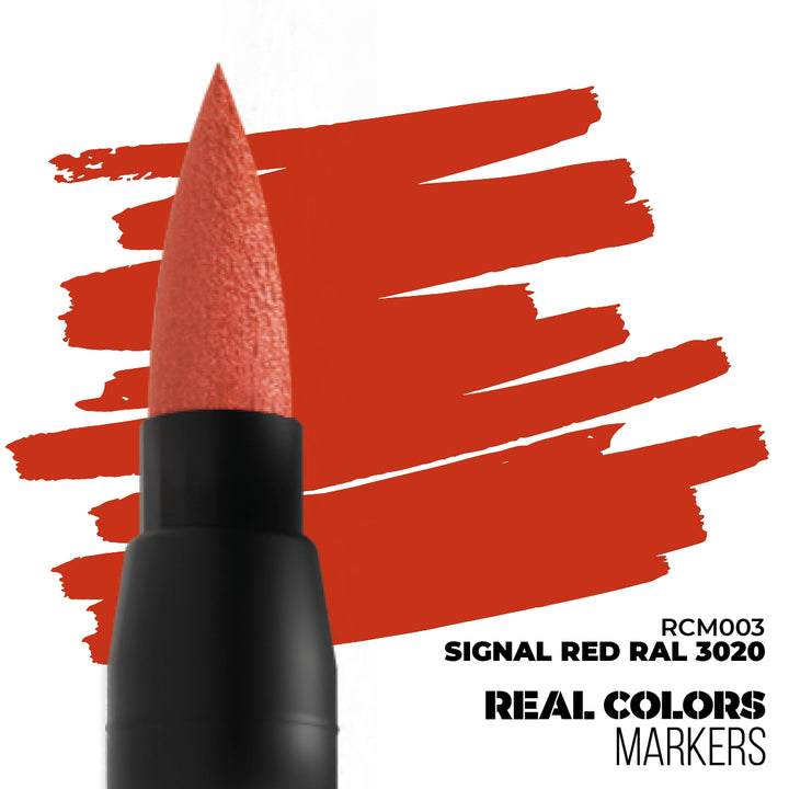 Real Colors Markers: Signal Red RAL 3020 (AK Interactive) (RCM003)