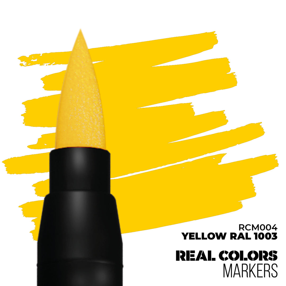 Real Colors Markers: Yellow RAL 1003 (AK Interactive) (RCM004)