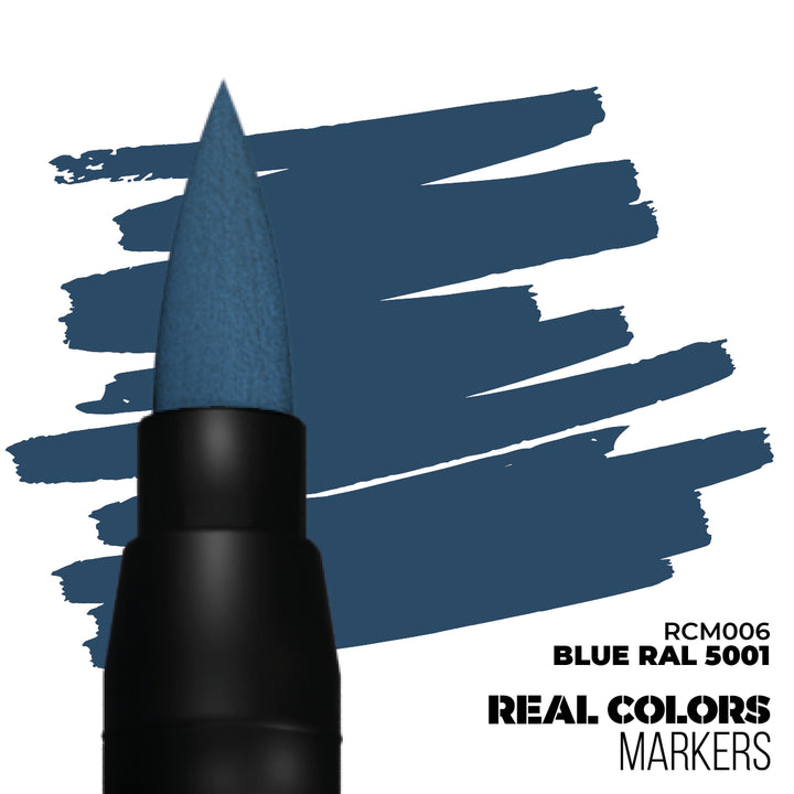 Real Colors Markers: Blue RAL 5001 (AK Interactive) (RCM006)