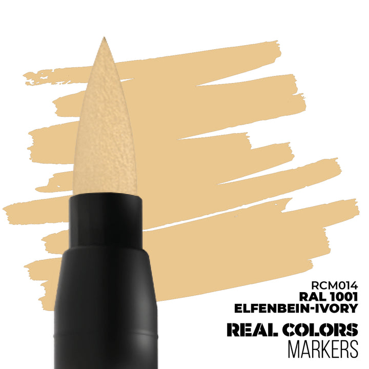 Real Colors Markers: RAL 1001 Elfenbein-Ivory (AK Interactive) (RCM014)