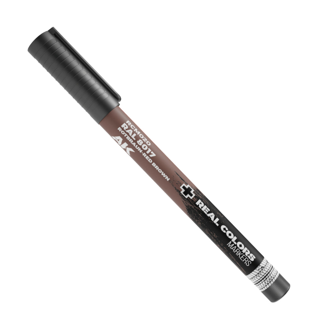 Real Colors Markers: RAL 8017 Rotbraun-Red Brown (AK Interactive) (RCM020)