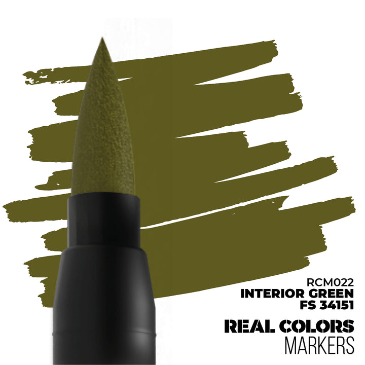 Real Colors Markers: Interior Green FS 34151 (AK Interactive) (RCM022)