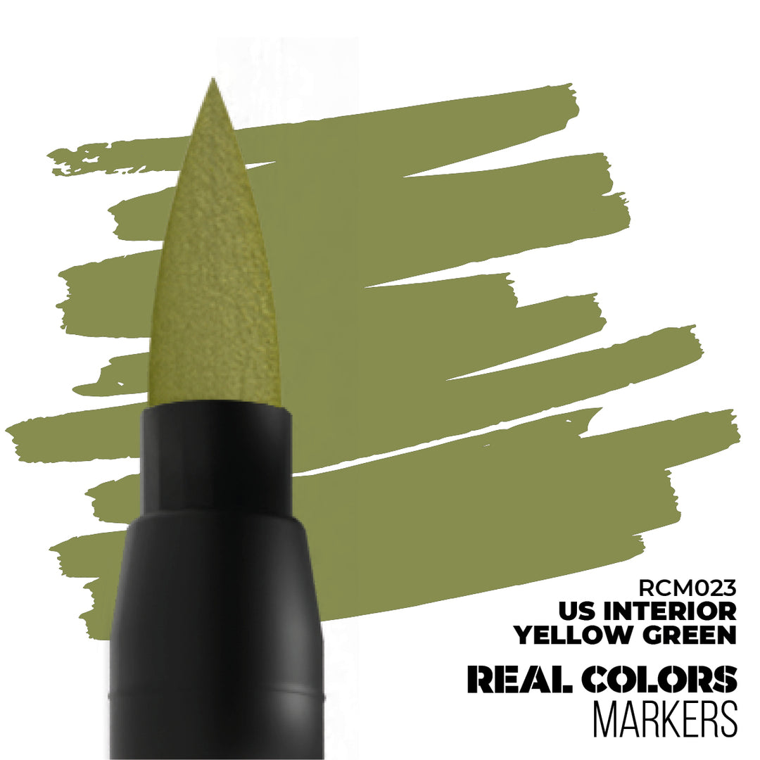 Real Colors Markers: US Interior Yellow Green (AK Interactive) (RCM023)