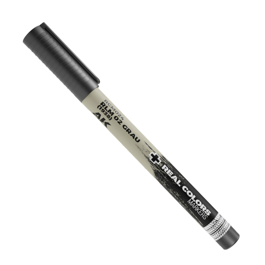 Real Colors Markers: RLM 02 Grau (1938) (AK Interactive) (RCM024)