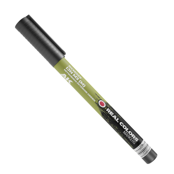 Real Colors Markers: IJN M3 (M) Mitsubishi Interior Green (AK Interactive) (RCM029)