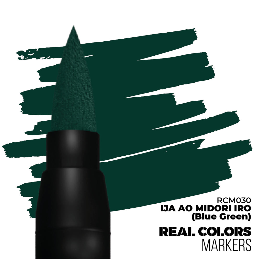 Real Colors Markers: IJA AO Midori Iro (Blue Green) (AK Interactive) (RCM030)