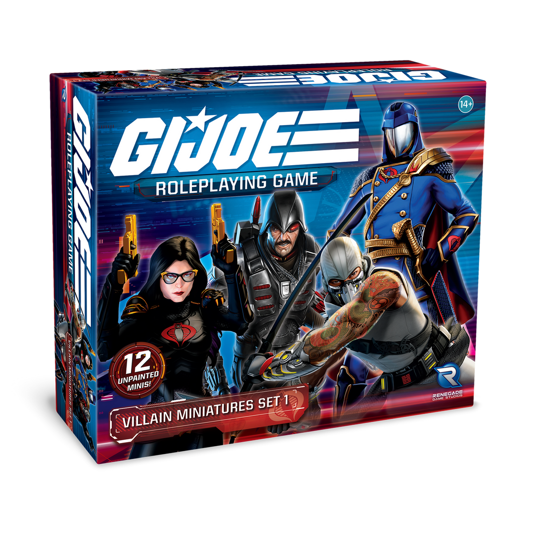 G.I. JOE Roleplaying Game: Villain Miniatures Set 1