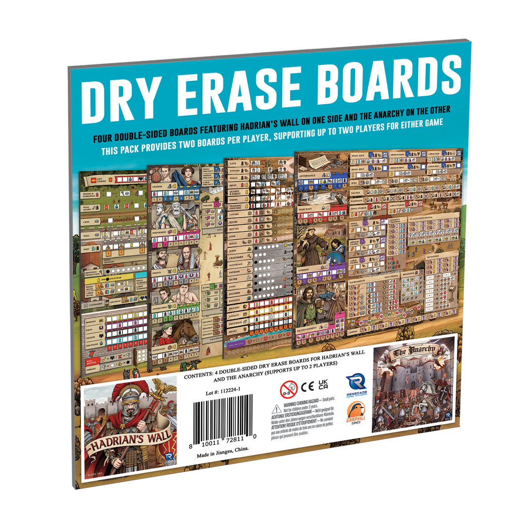 Hadrian's Wall & The Anarchy Dry Erase Boards