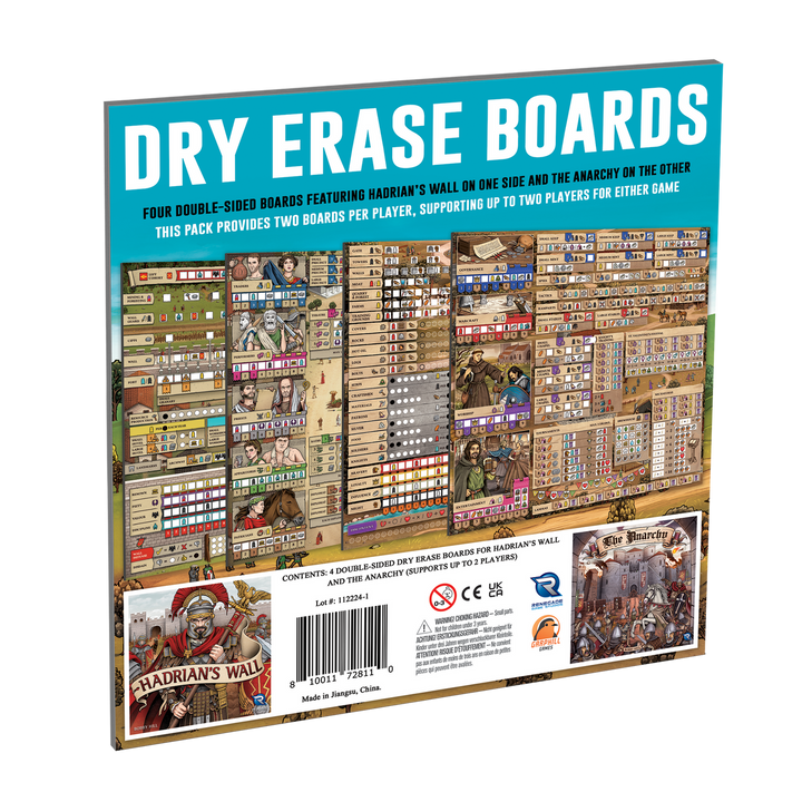 Hadrian's Wall & The Anarchy Dry Erase Boards