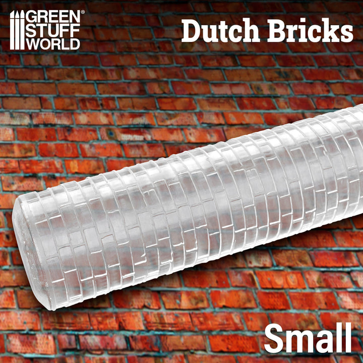 Rolling Pin Small DUTCH Bricks (Green Stuff World)