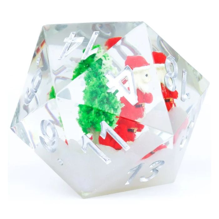 Christmas Santa Scenic 54mm D20 (Sirius Dice)