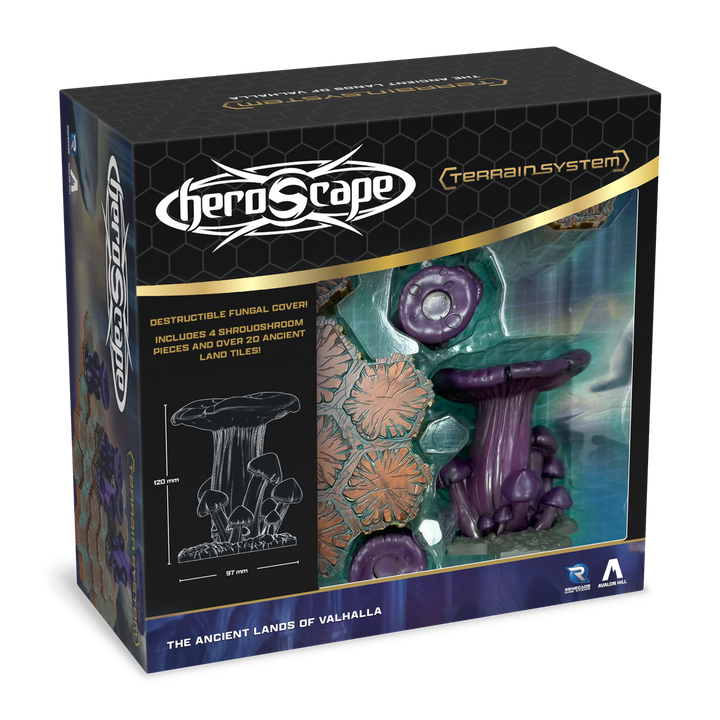 Heroscape: Secrets of the Citadel - The Ancient Lands of Valhalla Terrain Expansion
