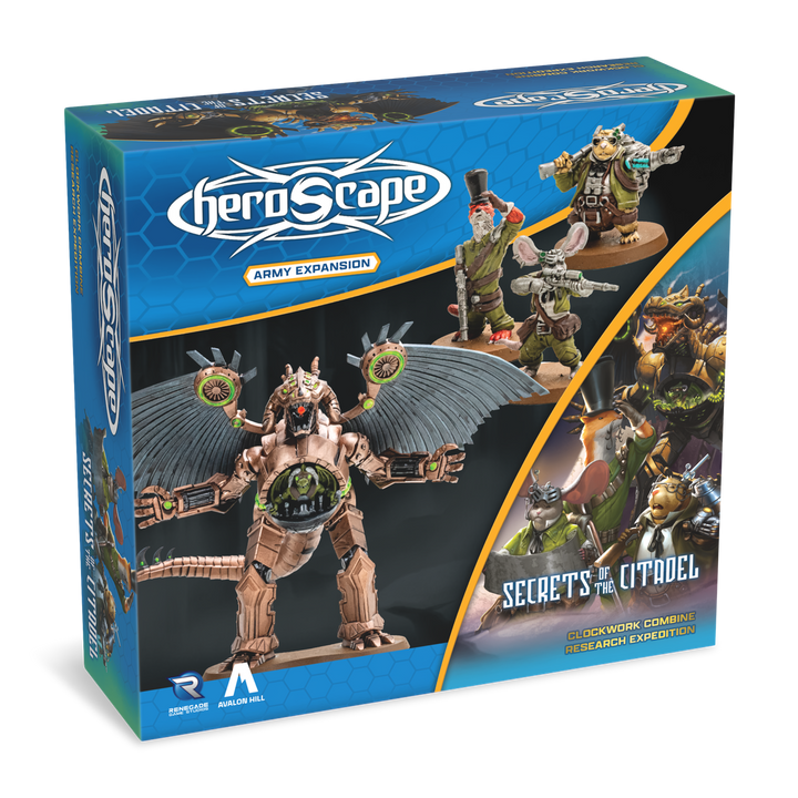 Heroscape: Secrets of the Citadel - Clockwork Combine Research Expedition Army Expansion