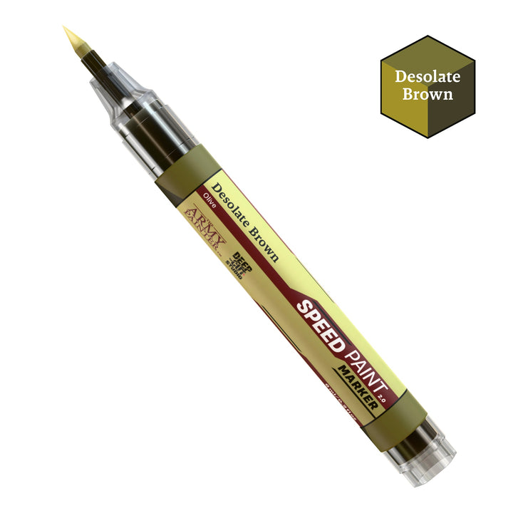 Speedpaint Marker: Desolate Brown (The Army Painter) (SM1011P)