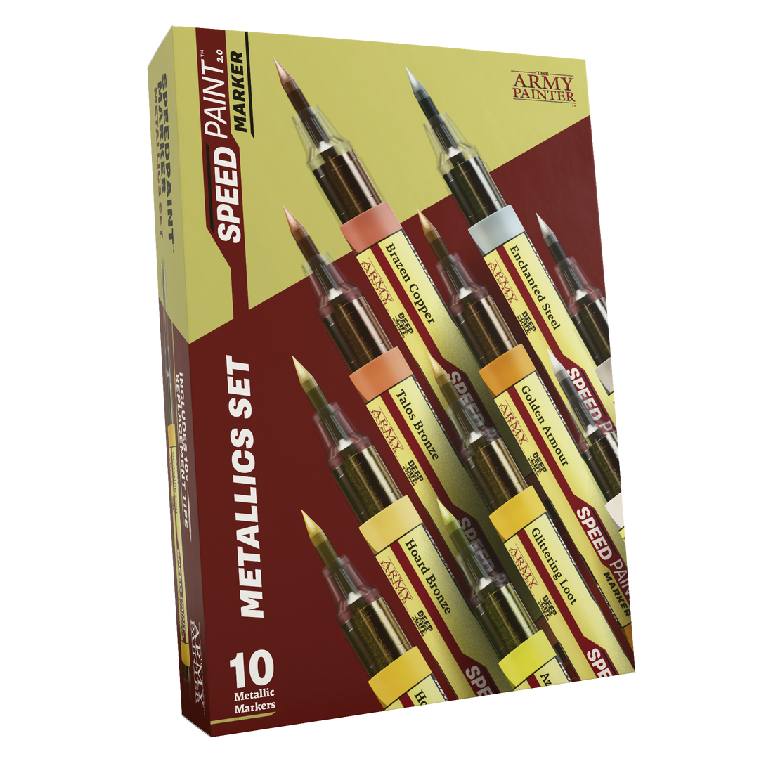 Speedpaint Marker: Metallics Set (The Army Painter) (SM8002P)
