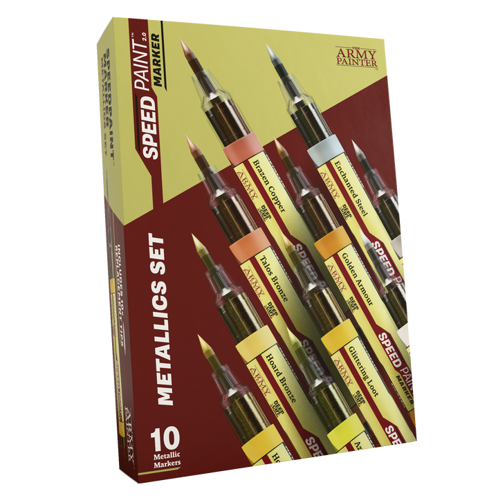 Speedpaint Marker: Metallics Set (The Army Painter) (SM8002P)