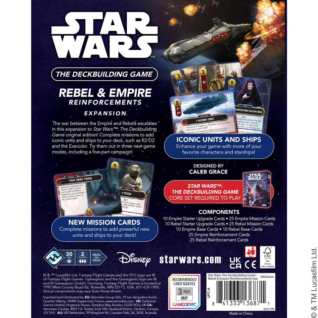 Star Wars: The Deckbuilding Game – Rebel & Empire Reinforcements Expansion