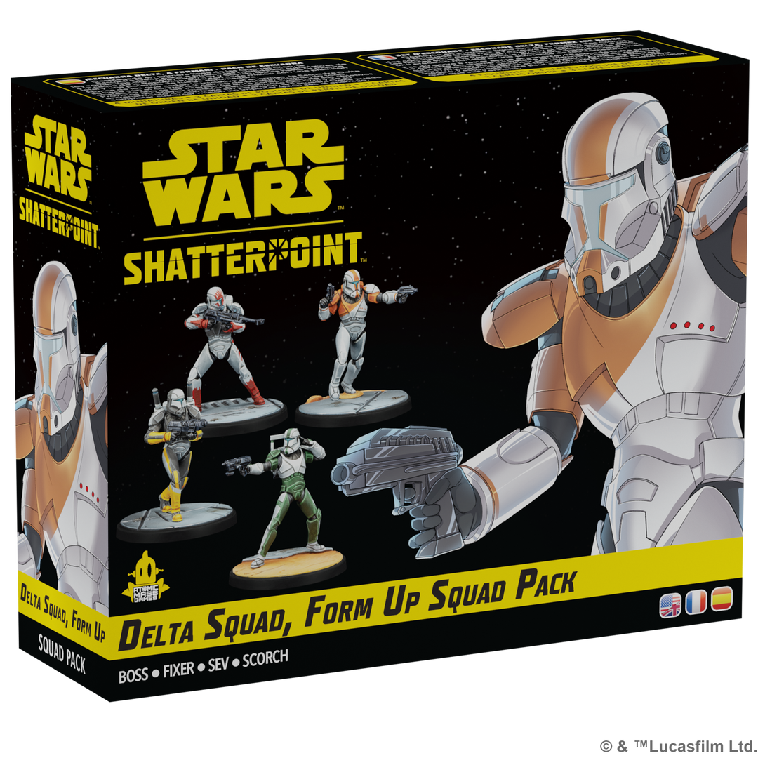 Star Wars: Shatterpoint - Delta Squad, Form Up Squad Pack