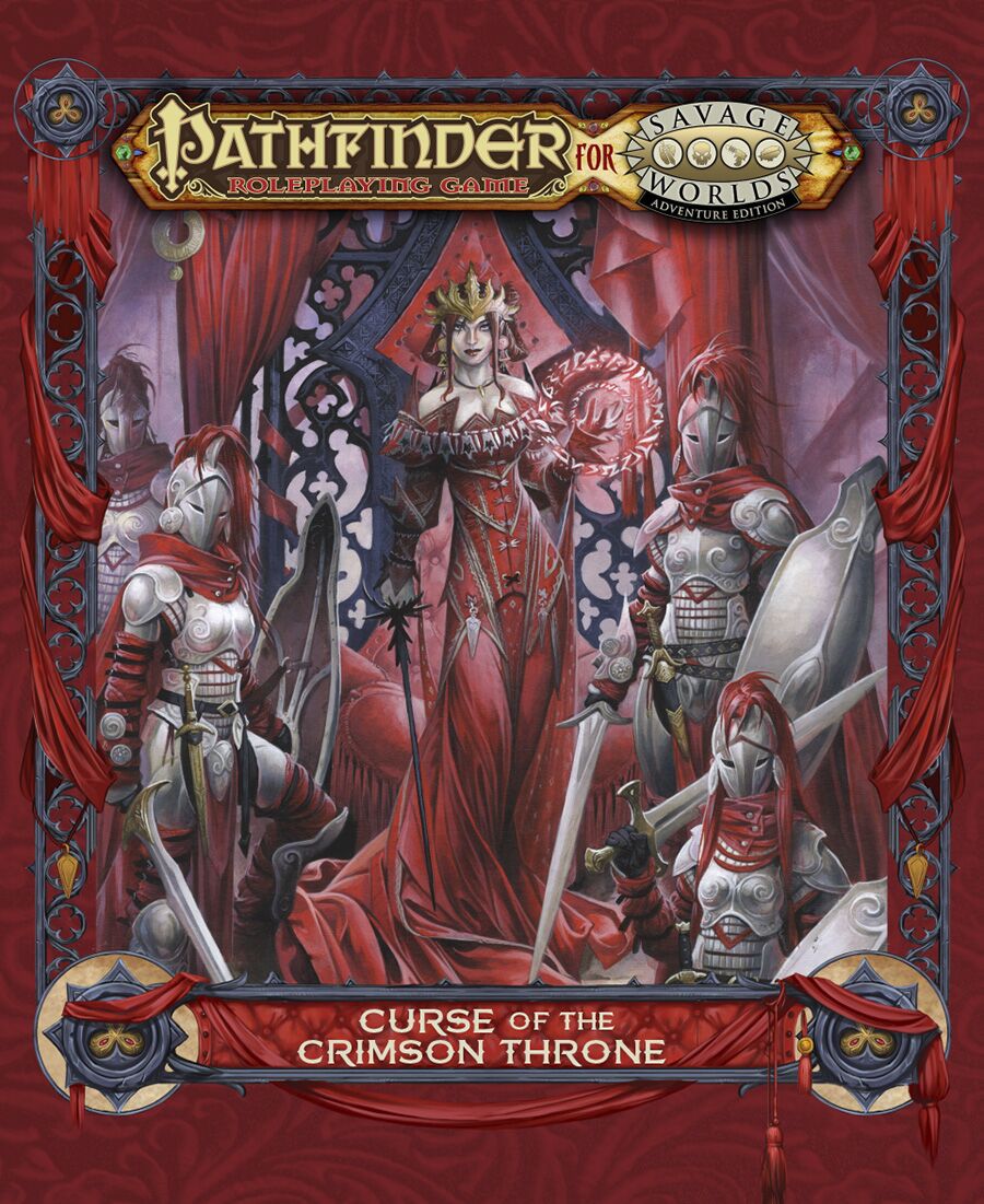 Pathfinder for Savage Worlds - Curse of the Crimson Throne Boxed Set