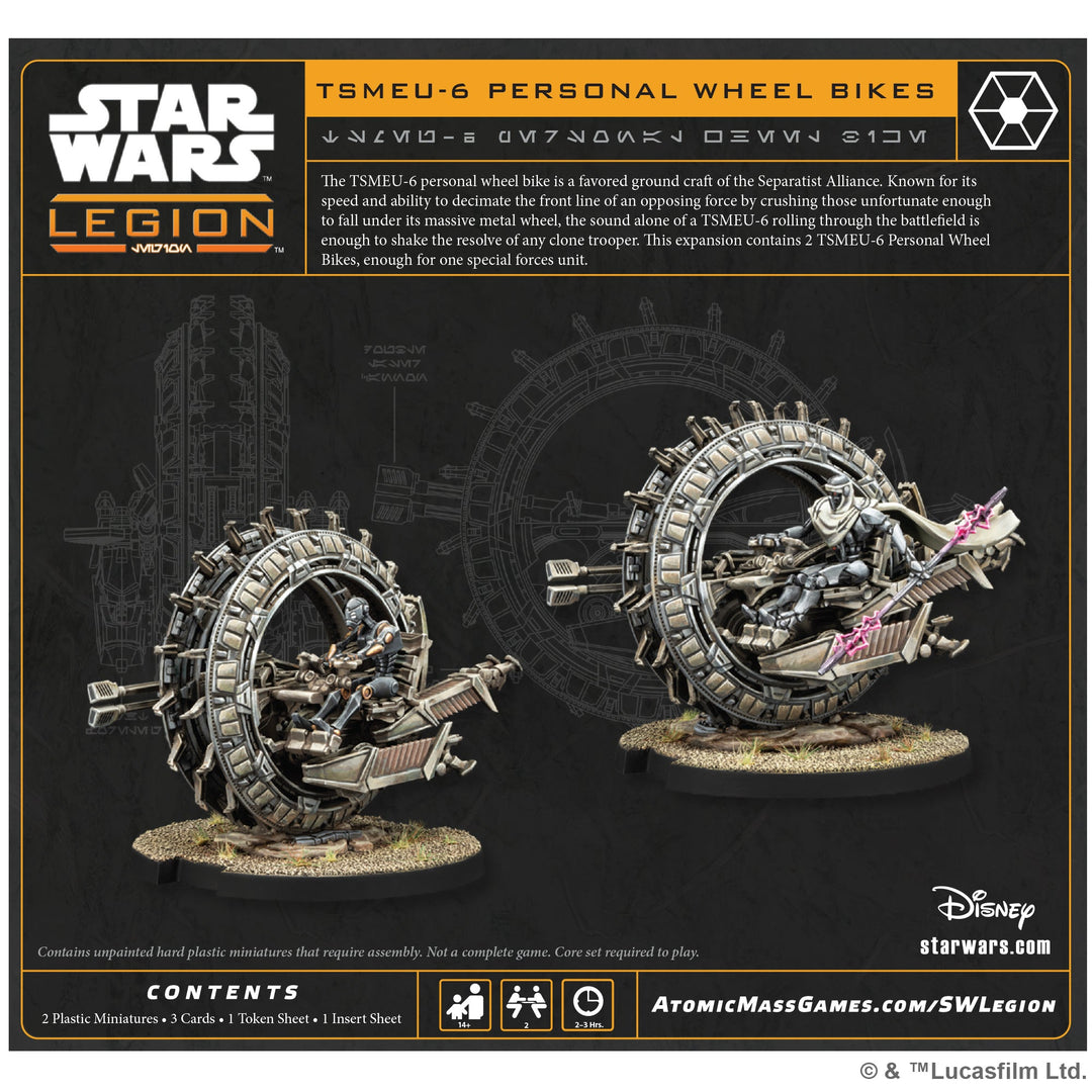 Star Wars: Legion - TSMEU-6 Personal Wheel Bike